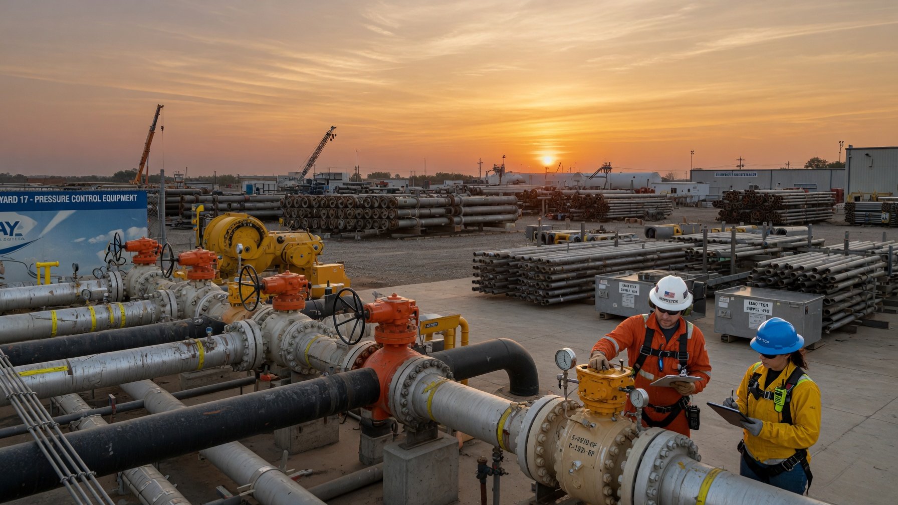 Oilfield company supplies and procurement